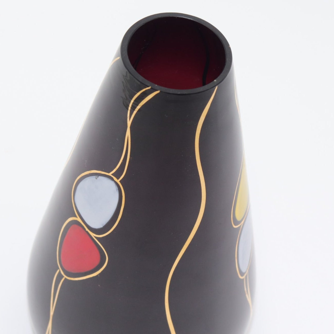 50's GLASS VASE